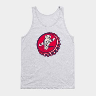 Vintage Wise Up Soda Bottlecap Tank Top